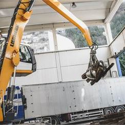 Servizio di smaltimento rifiuti con spedizioni all'estero.